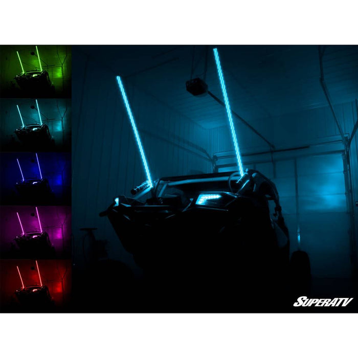 RGB LED Whip Lights by SuperATV