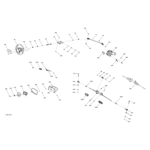 RH DPS Support by Can-Am 709401128 OEM Hardware 709401128 Off Road Express