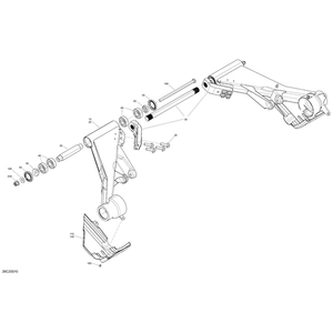 RH Joint Protector by Can-Am 706000814 OEM Hardware 706000814 Off Road Express Peach St