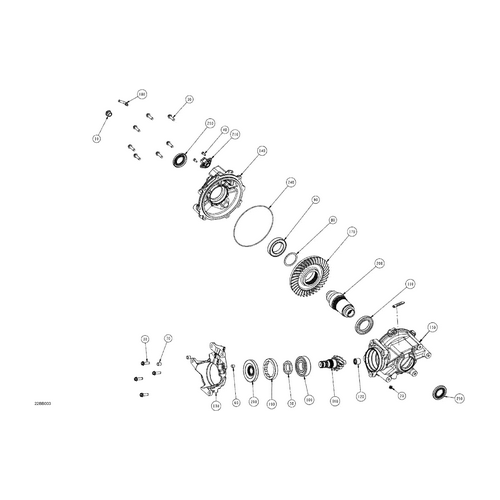 Ring Gear 36T Spiral by Can-Am