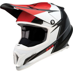 Rise Cambio Helmet by Z1R 0120-0720 Off Road Helmet 01200720 Parts Unlimited Drop Ship XS / Black/Red/White