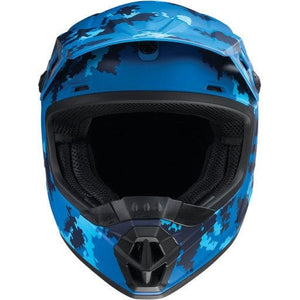 Rise Digi Camo Youth Helmet by Z1R 0111-1463 Youth Helmet 01111463 Parts Unlimited Drop Ship S / Blue