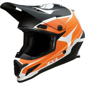 Rise Flame Helmet by Z1R 0110-7232 Off Road Helmet 01107232 Parts Unlimited Drop Ship XS / Black/Matte/Orange/White