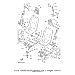 Rivet, Blind (3.2X13.8) by Yamaha 90267-32192-00 OEM Hardware 90267-32192-00 Off Road Express