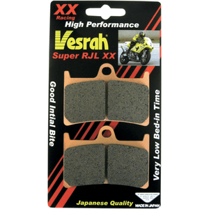 Rjl Xx High-Performance Race Pads By Vesrah VD-248XX Brake Pads 1721-1684 Parts Unlimited Drop Ship