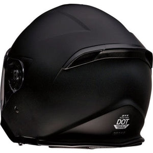 Road Maxx Helmet by Z1R 0104-2517 Open Face Helmet 01042517 Parts Unlimited Drop Ship S / Flat Black