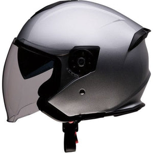 Road Maxx Helmet by Z1R 0104-2531 Open Face Helmet 01042531 Parts Unlimited Drop Ship S / Silver