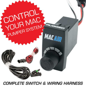 Rocker Switch Variable Speed Controller (Vsc) For Mac Helmet Air Pumper - Complete Switch & Wiring Harness by Rugged Radios MAC-VSC-RS 01039374005893 Rugged Radios