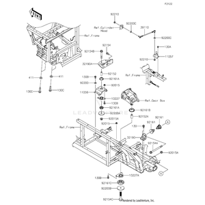 Rod-Assembly-Tie by Kawasaki 39110-0050 OEM Hardware 39110-0050 Off Road Express Peach St