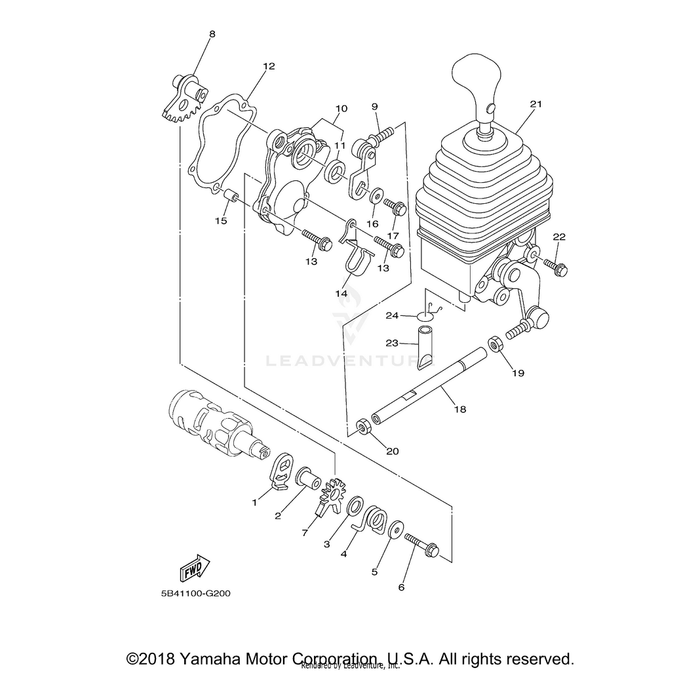 Rod, Shift by Yamaha