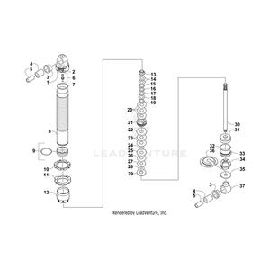 Rod, Shock By Arctic Cat 3603-375 OEM Hardware 3603-375 Core Power Equipment