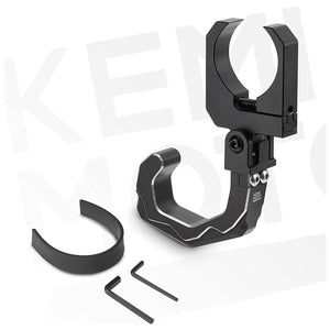 Roll Cage Helmet Hook for 1.6"-2" Roll Bar by Kemimoto B1201-04101BK Helmet Hanger B1201-04101BK Kemimoto