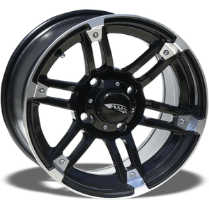 Roll'N 104 Front; Rear Wheel 12 X 7 by AMS 0230-0633 Beadlock Wheel 0230-0633 Parts Unlimited Drop Ship