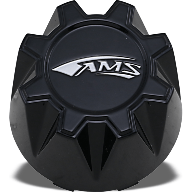 Roll'N 108 Center Cap - Raw Black  Wheel  by AMS