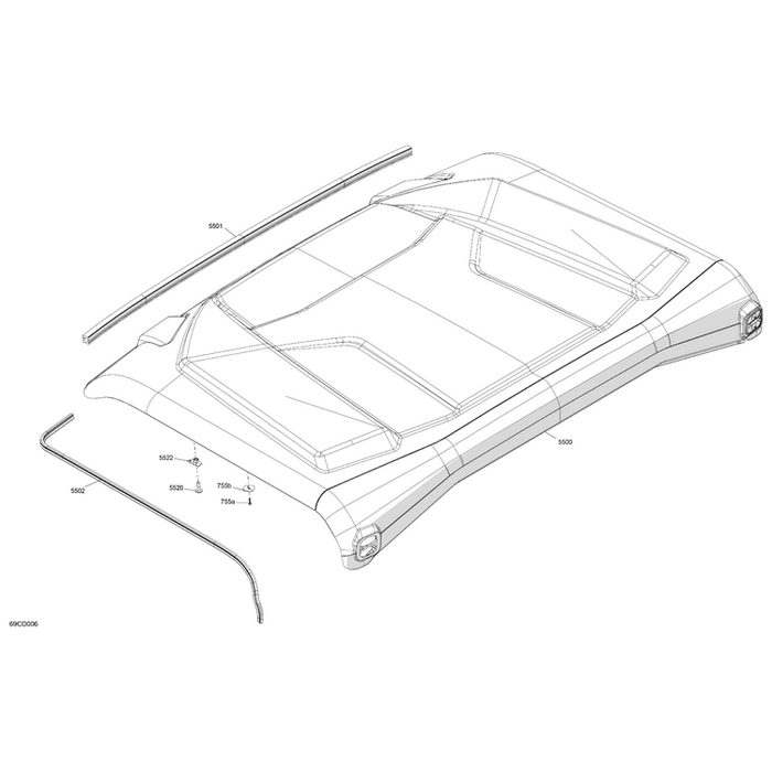 Roof Mounting Plate by Can-Am