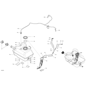 ROPS (roll-over protection structure) by Can-Am 709000413 OEM Hardware 709000413 Off Road Express Peach St