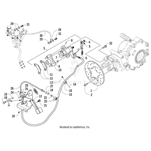 Rotor By Arctic Cat 1402-547 OEM Hardware 1402-547 Core Power Equipment