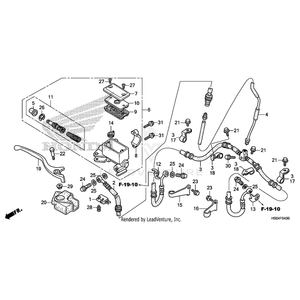 (Rr.) by Honda 51208-HM8-000 OEM Hardware 51208-HM8-000 Off Road Express Peach St