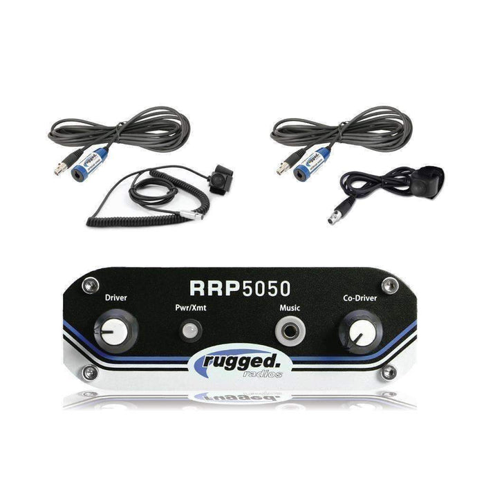 Rrp5050 2 Person Race Intercom Kit by Rugged Radios