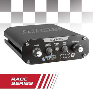 Rrp6100 Pro Race Series 2 Person Intercom by Rugged Radios Rugged Radios