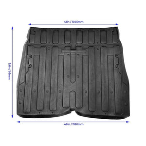 Rubber Bed Mat Liner Fit Pioneer 1000-5 2016-2023 by Kemimoto B0107-02401BK Bed Liner B0107-02401BK Kemimoto