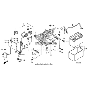 Rubber, Cushion by Honda 17508-MN5-000 OEM Hardware 17508-MN5-000 Off Road Express Peach St