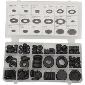 Rubber Grommet And Plug Assortment By Performance Tool W5214 Grommet Assortment 2402-0148 Parts Unlimited