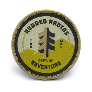 Rugged Adventure Patch by Rugged Radios PATCH-ADVENTURE 01039374006282 Rugged Radios