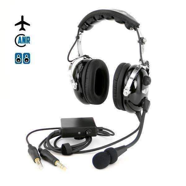 Rugged Air Ra950 Anr Stereo General Aviation Pilot Headset by Rugged Air