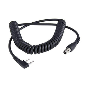 Rugged And Kenwood Handheld Radio  - Headset Coil Cord by Rugged Radios CC-KEN 0103937400937 Rugged Radios