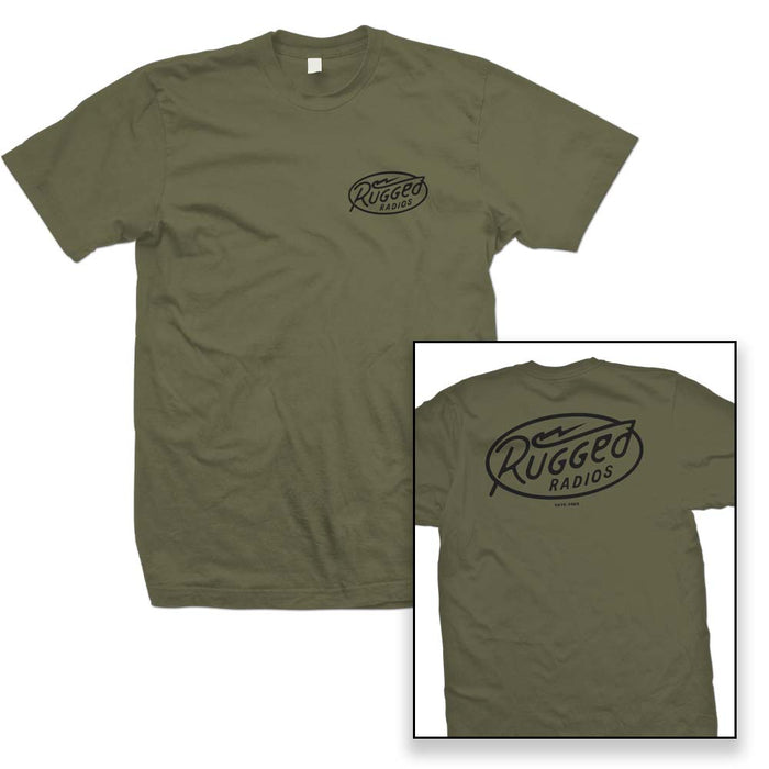 Rugged Radios Bolt T-Shirt - Green by Rugged Radios