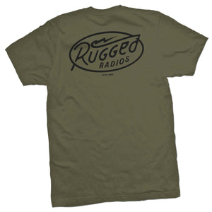 Rugged Radios Bolt T-Shirt - Green by Rugged Radios Rugged Radios