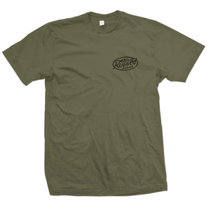 Rugged Radios Bolt T-Shirt - Green by Rugged Radios MS-BOLT-GRN-SM 01039374005751 Rugged Radios Small