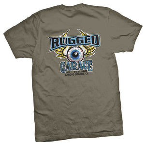 Rugged Radios Garage T-Shirt - Grey by Rugged Radios Rugged Radios