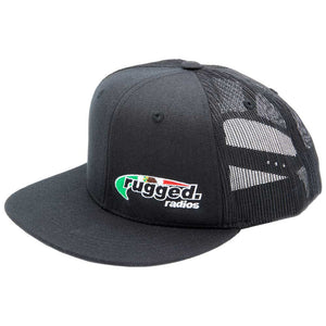 Rugged Radios Mexican Flag Flat Bill Snapback Hat - Black by Rugged Radios HAT-S2-FB-BLK/MEX 01039374006145 Rugged Radios