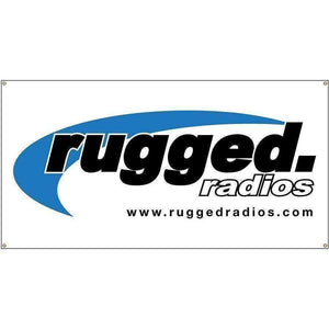 Rugged Radios Race Banners - Available In Different Sizes by Rugged Radios Rugged Radios