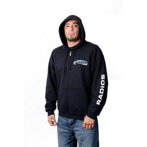 Rugged Radios Zip-Up Hoodie by Rugged Radios Rugged Radios