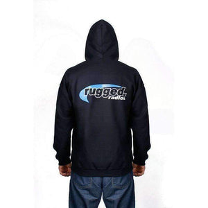 Rugged Radios Zip-Up Hoodie by Rugged Radios Rugged Radios