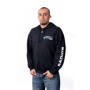 Rugged Radios Zip-Up Hoodie by Rugged Radios HOODIE-ZIP-SM 01038799853113 Rugged Radios Small