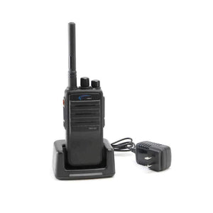 Rugged Rdh16 Uhf Business Band Handheld Radio - Digital And Analog Bundle With Radios And Bank Charger by Rugged Radios Rugged Radios