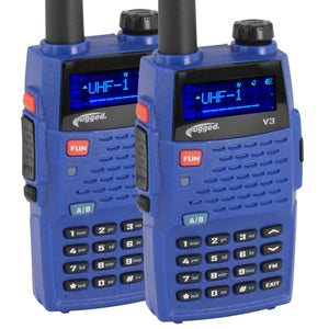 Rugged V3 Handheld - Business Radio 2-Pack by Rugged Radios V3-2-PACK 01039374005115 Rugged Radios