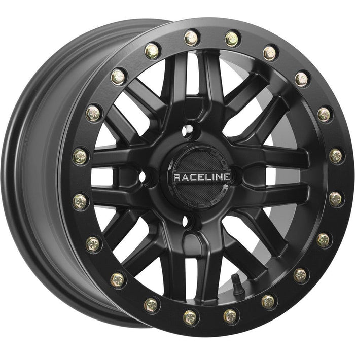 Ryno Beadlock Wheel 14X7 4/137 5+2 (+10MM) Black by Raceline