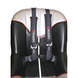 Safety Harness 2X2 W/Pads And Auto Style Buckle By Beard 880-220-02 Safety Belt 4-Pt 652-22002 Western Powersports