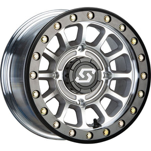 Sano Beadlock Wheel Black 15 in. x 7 in. 5+2 +10 mm by Sedona 570-2027 Beadlock Wheel 570-2027 Western Powersports Drop Ship