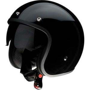 Saturn Helmet by Z1R 0104-2252 Open Face Helmet 01042252 Parts Unlimited Drop Ship XS / Black