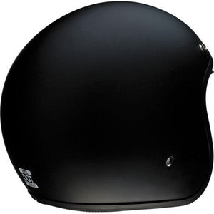 Saturn Helmet by Z1R 0104-2258 Open Face Helmet 01042258 Parts Unlimited Drop Ship XS / Flat Black