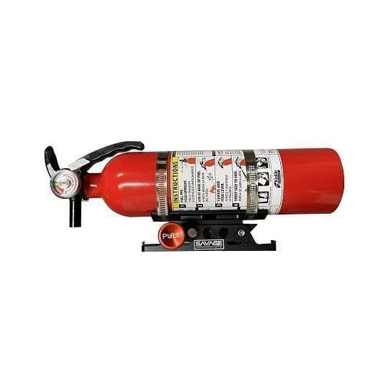 Savage Fire Extinguisher Mount AND Extinguisher by Savage UTV