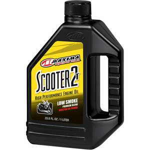 Scooter Mineral 2T Engine Oil By Maxima Racing Oil 26901 Engine Oil Mineral 3602-0061 Parts Unlimited