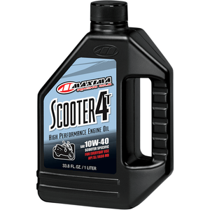 Scooter Mineral 4T Engine Oil By Maxima Racing Oil 11901 Engine Oil Mineral 3601-0115 Parts Unlimited