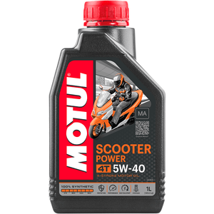 Scooter Power Synthetic 4T Engine Oil By Motul 105958 Engine Oil Synthetic 3601-0208 Parts Unlimited